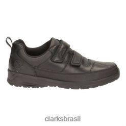 Clarks crianças refletor inf e fit clarks preto RJZRN4925 preto