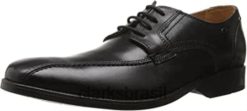 Clarks homens Clarks masculino kalden vibe derbys preto RJZRN2474 preto