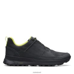 Clarks homens Clarks pretos atl trek correr preto RJZRN5440 preto