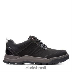 Clarks homens clarks un atlas lo gtx preto RJZRN4490 preto