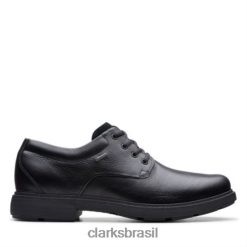 Clarks homens preto untread lo gtx clarks RJZRN4492 preto