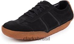 Clarks homens sapato miligan masculino preto clarks RJZRN977 preto