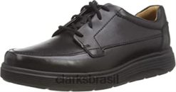 Clarks homens un abode easy derbys clarks masculino RJZRN1701 preto