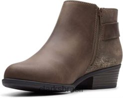 Clarks mulheres bota feminina addiy kara clarks RJZRN1734