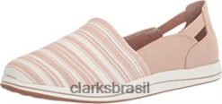 Clarks mulheres Clarks Canvas Step Loafer Feminino RJZRN1976