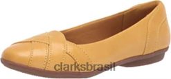 Clarks mulheres Clarks Gracelmia Ballet Flat Feminino RJZRN802