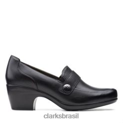 Clarks mulheres emily andria clark negra RJZRN3924 preto