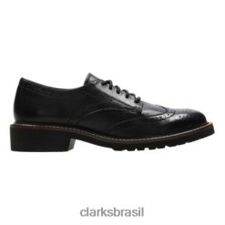 Clarks mulheres fenestella rose preto clarks RJZRN4046 preto