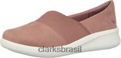 Clarks mulheres mocassim feminino sillian 20 moon clarks malva sintético RJZRN1789