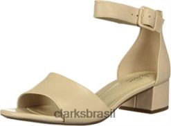Clarks mulheres sandália clarks feminina de salto alto elisa dedra RJZRN1401