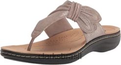 Clarks mulheres sandália clarks feminina sintética metálica laurieann rae RJZRN427