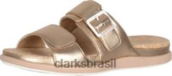 Clarks mulheres sandália clarks feminina step june sun RJZRN485