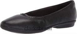 Clarks mulheres sapato de balé Gracelvail feminino clarks RJZRN663