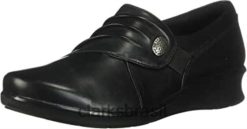Clarks mulheres sapato feminino esperança roxanne clarks preto RJZRN1205 preto
