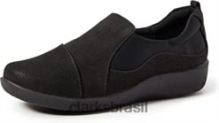 Clarks mulheres Sillian Paz feminino Sillian Paz Clarks com bico fechado preto RJZRN1407 preto