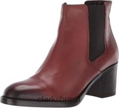 Clarks mulheres vestido mascarpone bay feminino bota cano curto clarks RJZRN2118