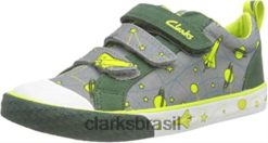 Clarks unissex cinza interesse foxing lo o sneaker clarks RJZRN868
