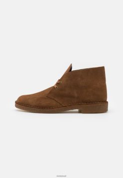 Clarks unissex Clarks Desert Boot Casual Lace-Ups Castanho Claro RJZRN7122 marrom claro
