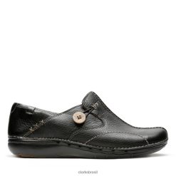 Clarks unissex Clarks pretos unloop preto RJZRN6171 preto