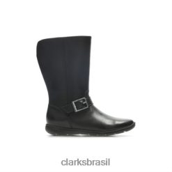 Clarks unissex clarks venture moon jnr f fit preto RJZRN4586 preto