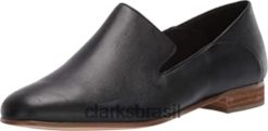 Clarks unissex clarks viola pura couro preto 8 RJZRN1305