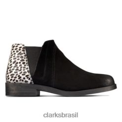 Clarks unissex demi2 beat clarks dálmata negro RJZRN4221 dálmata negro