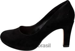 Clarks unissex kendra clarks preto RJZRN1573 preto