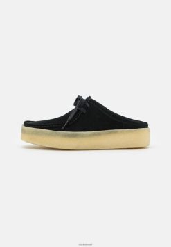 Clarks unissex tamancos de copo wallabee pretos clarks RJZRN7108 preto