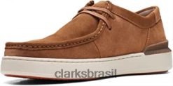 Clarks unissex tênis Court Lite Wally de camurça em Clarks RJZRN1172